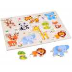 Drevené puzzle – Zvieratká Drevené puzzle – Zvieratká